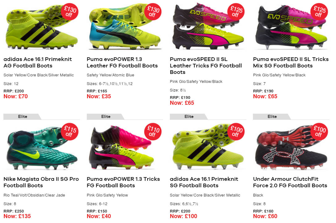 130 GBP Off Nike Mercurial Magista Obra II and Puma evoPOWER
